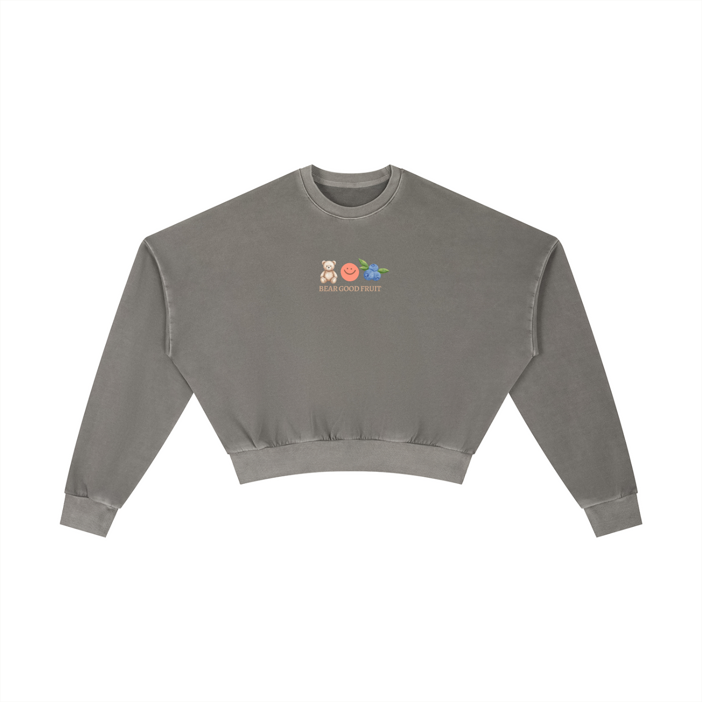 BGF Vintage Washed Cropped Sweatshirt