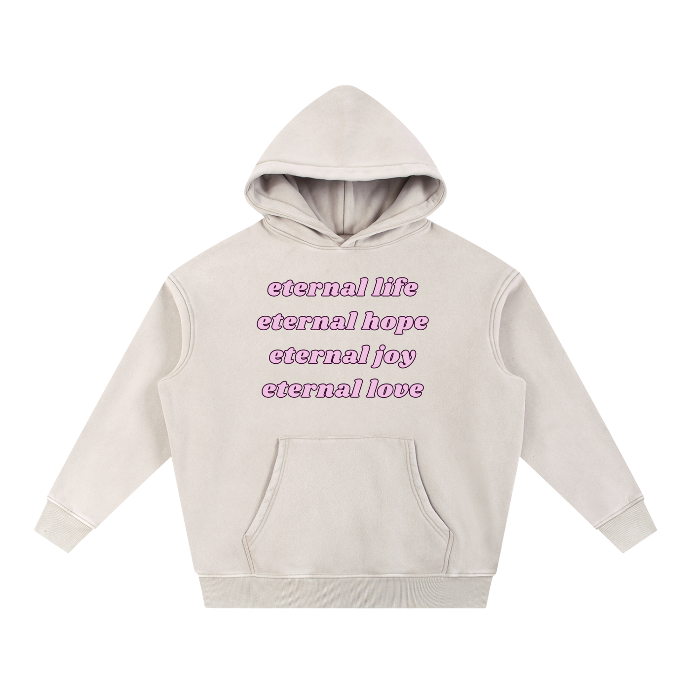 Eternal Wash Fleece Oversize Hoodie