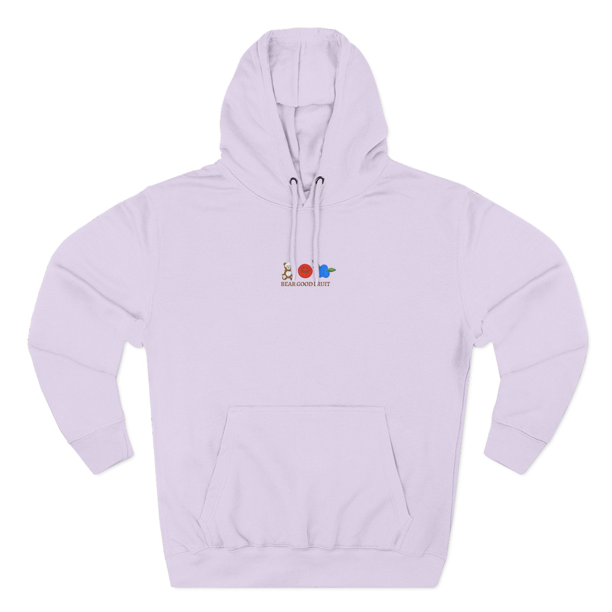 Bear Good Fruit Embroidered Hoodie