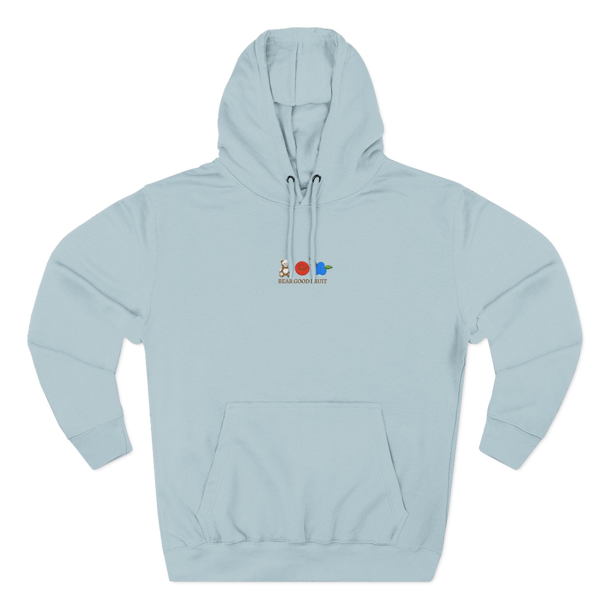 Bear Good Fruit Embroidered Hoodie