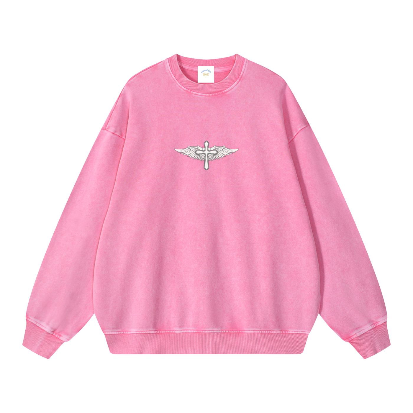 Snow Washed Oversized Sweatshirt