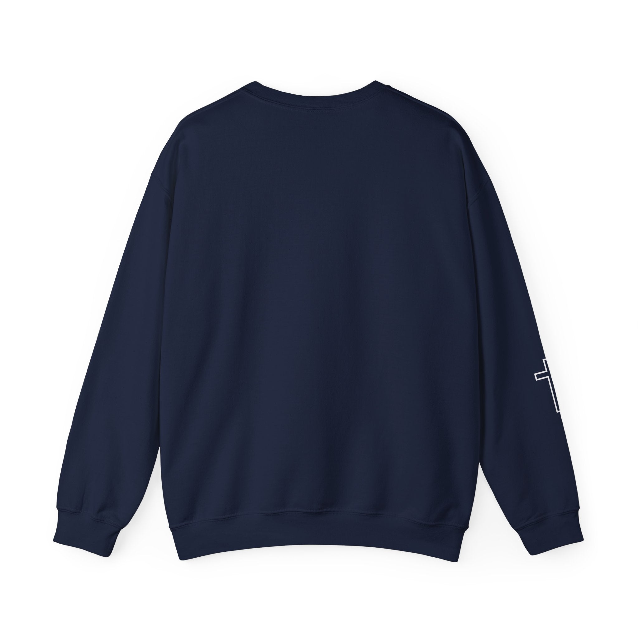 Crewneck Sweatshirt — "The Future" Dove Graphic Christian Cross Streetwear