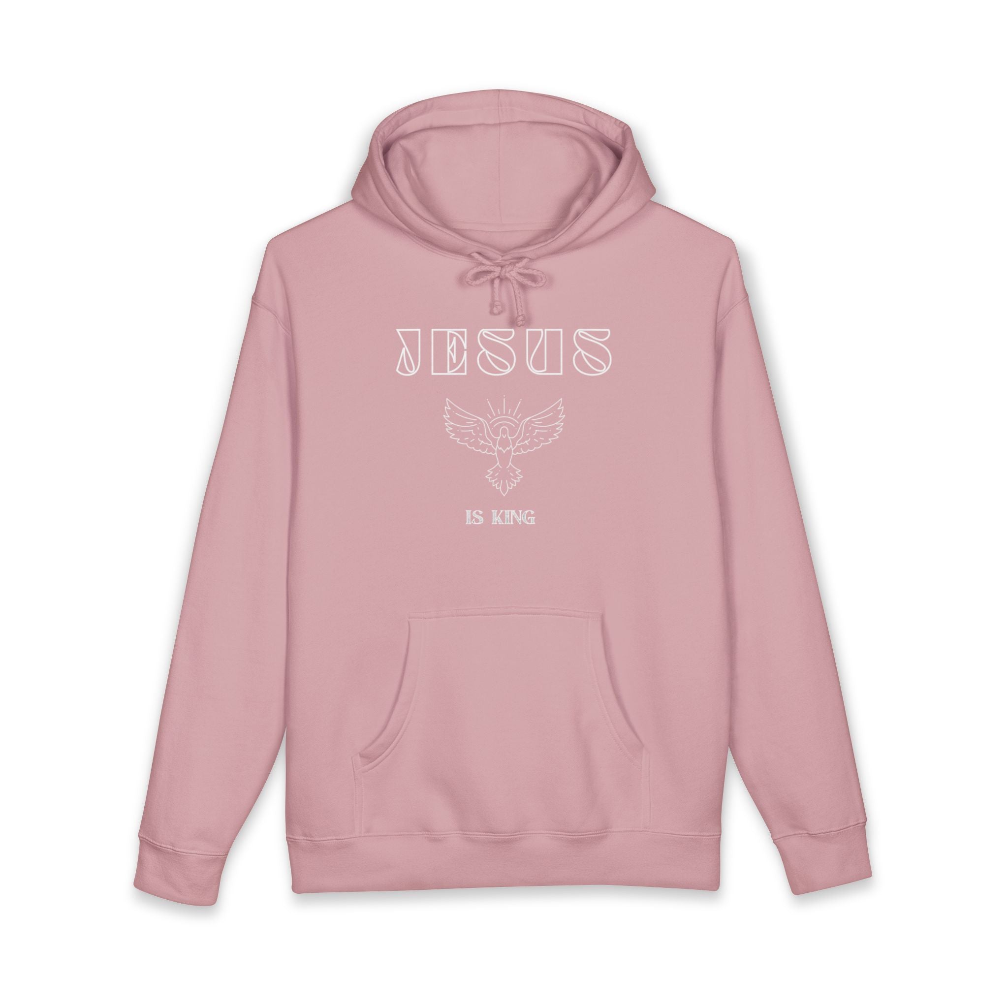 Jesus Is King Hoodie — Faith Eagle Graphic Christian Pullover