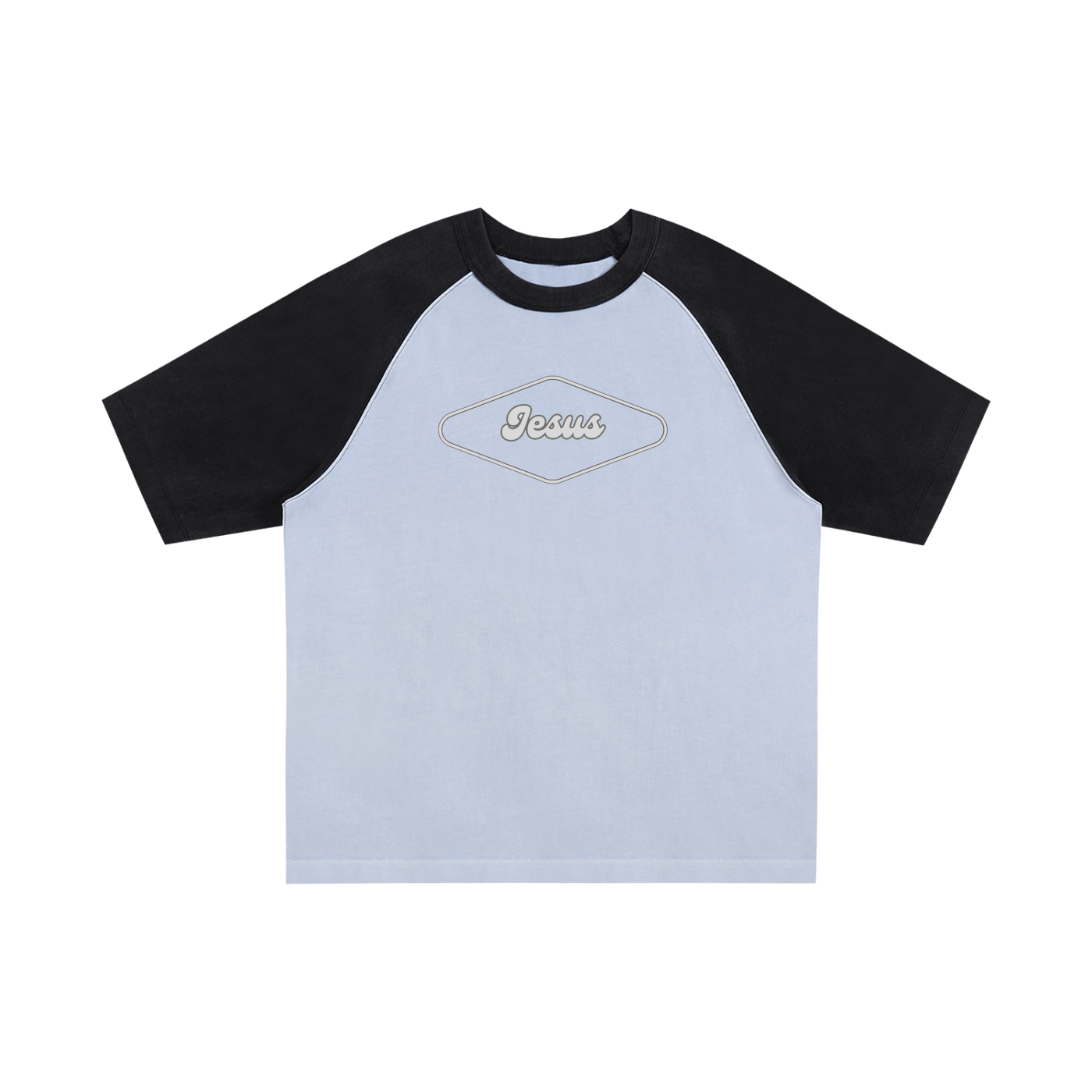 Jesus Raglan Sleeve T-Shirt