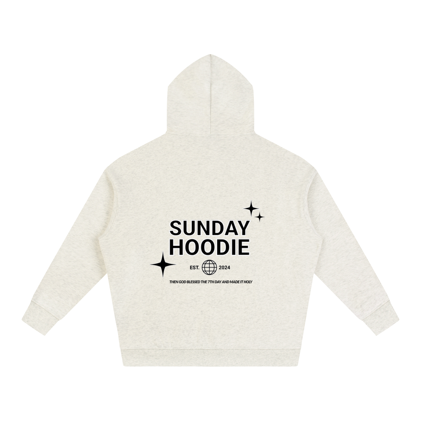 Sunday Oversize Fleeced Hoodie