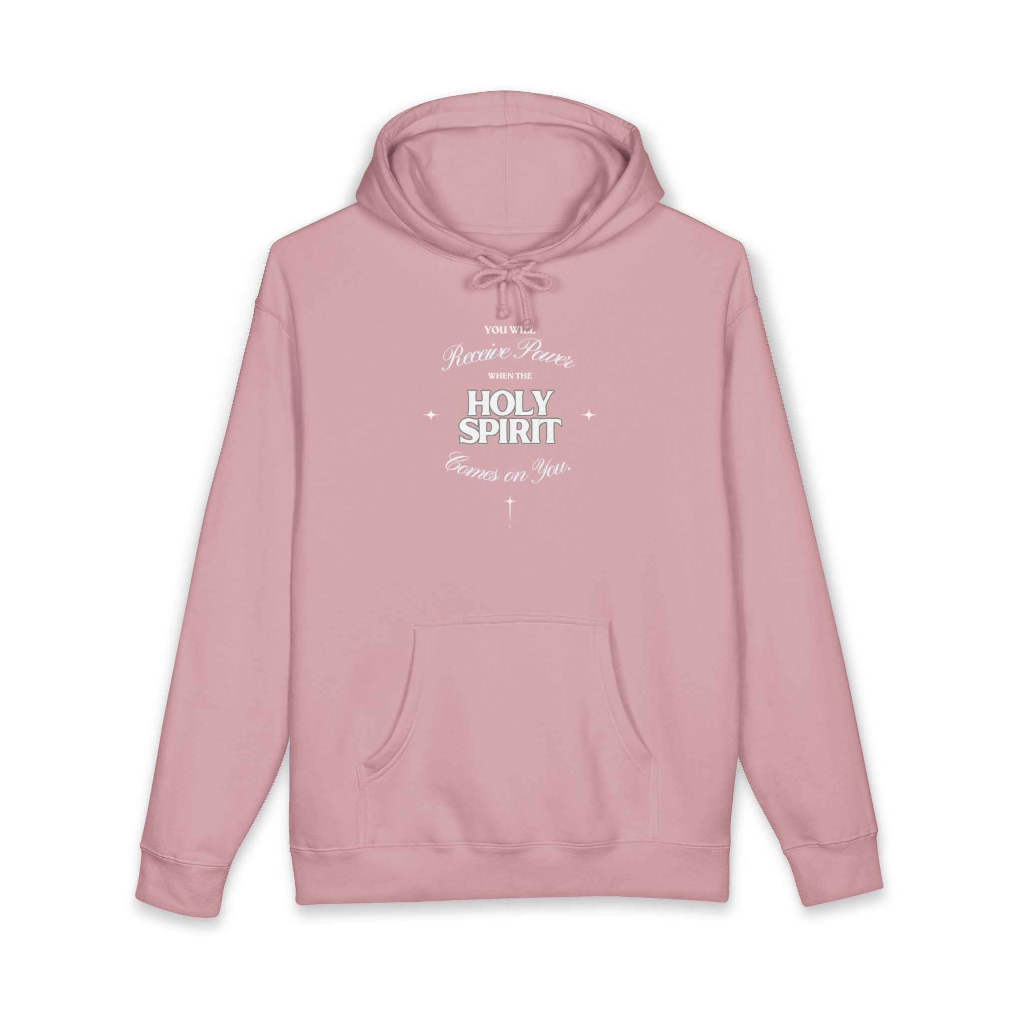 Holy Spirit Hoodie - 'Come Reveal, Renew Power' Christian Faith Pullover
