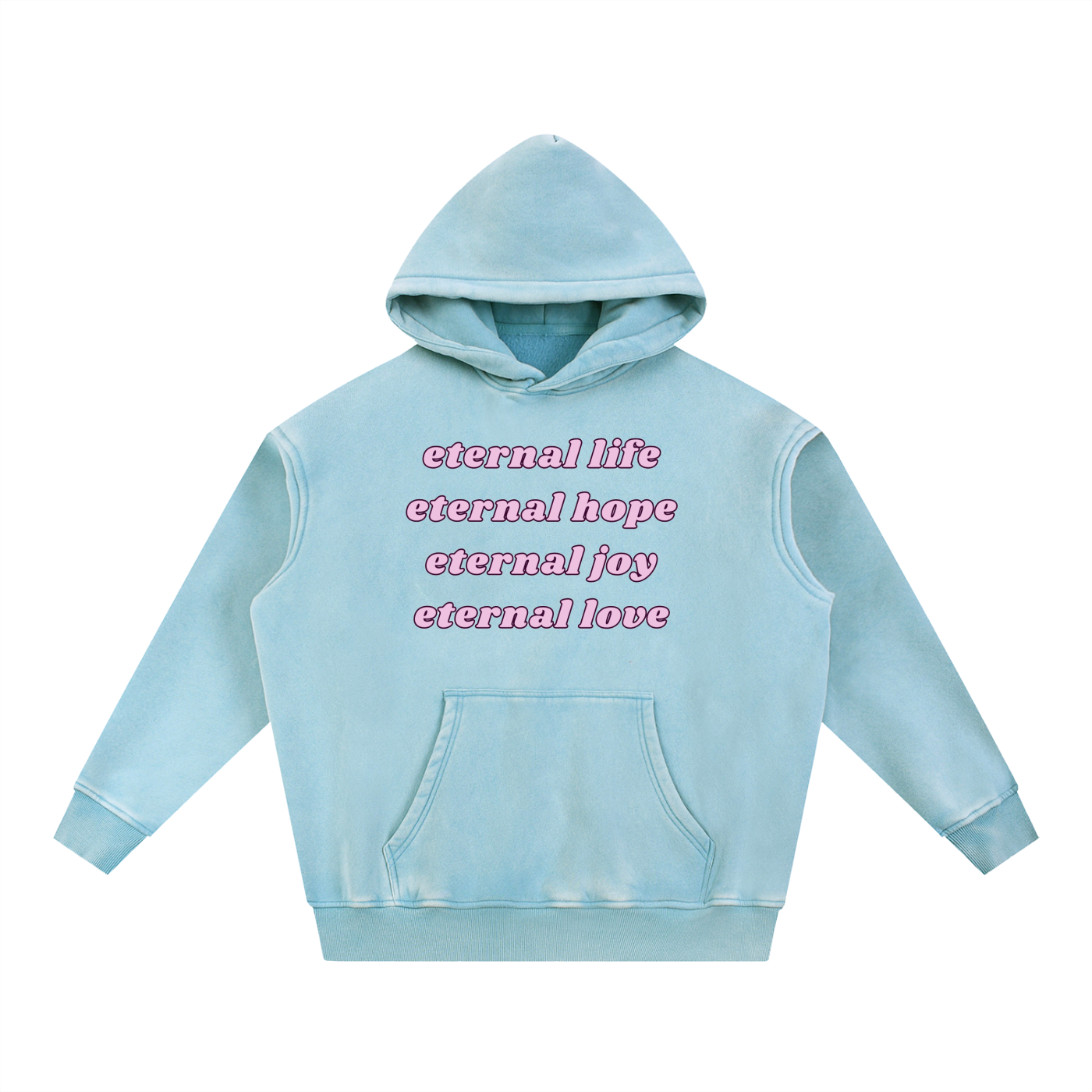 Eternal Wash Fleece Oversize Hoodie