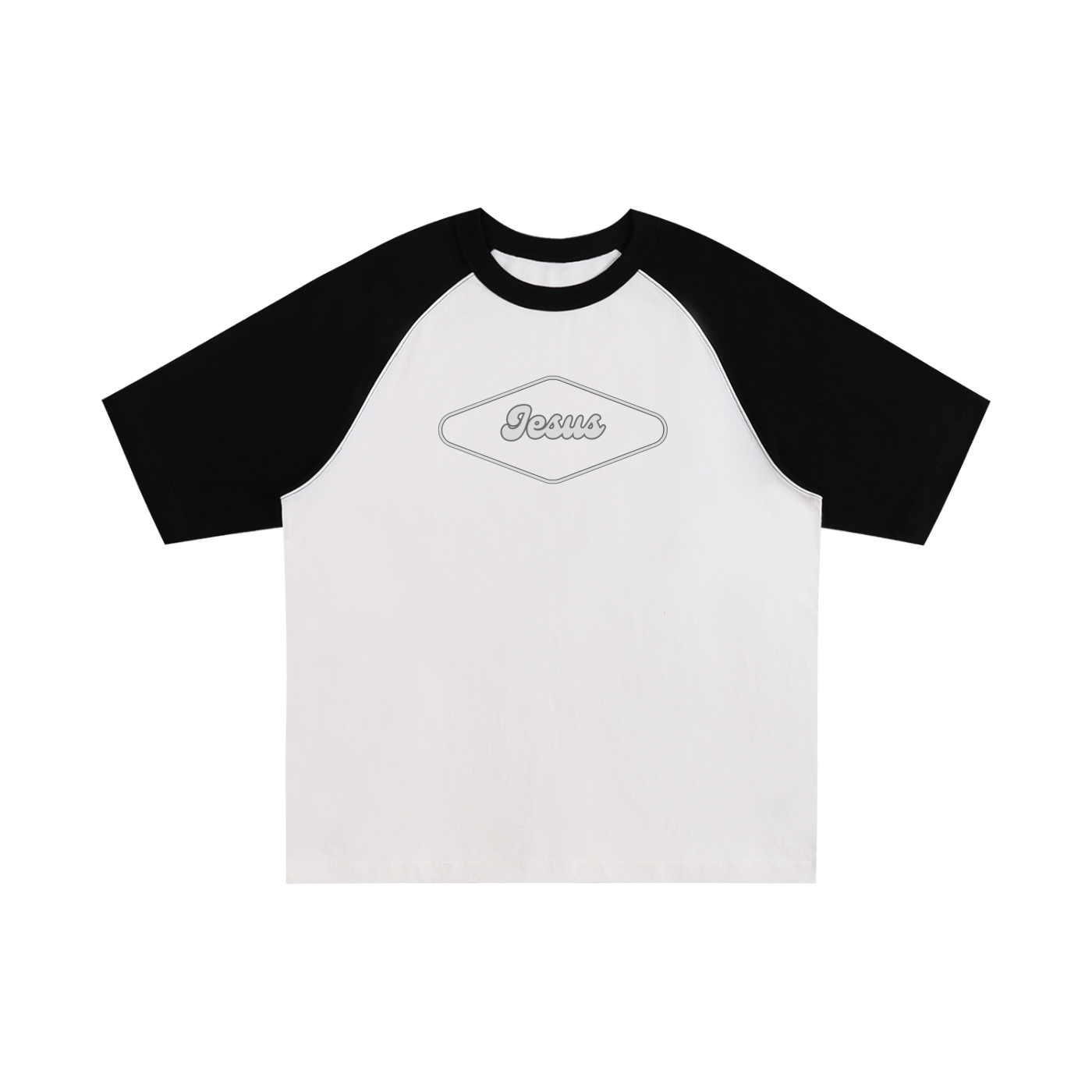Jesus Raglan Sleeve T-Shirt