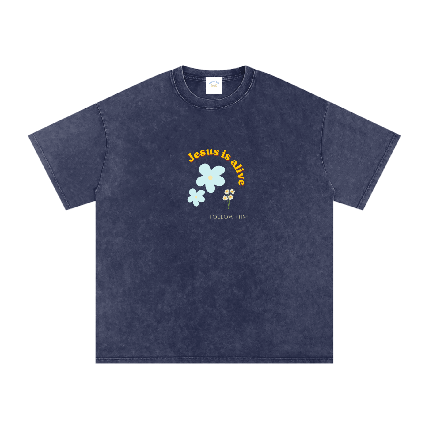 Jesus is Alive Oversized Cotton T-shirt