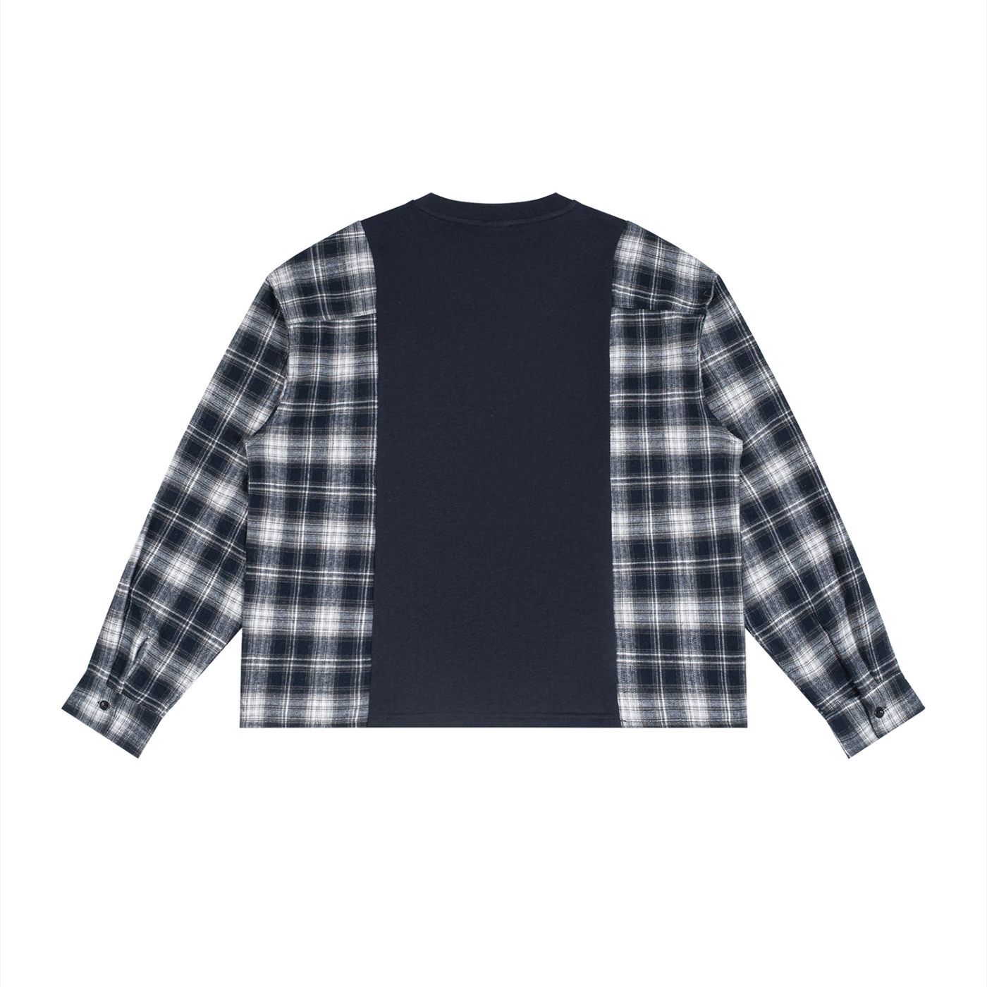 Fisher of Men Plaid Panel Long Sleeve T-Shirt