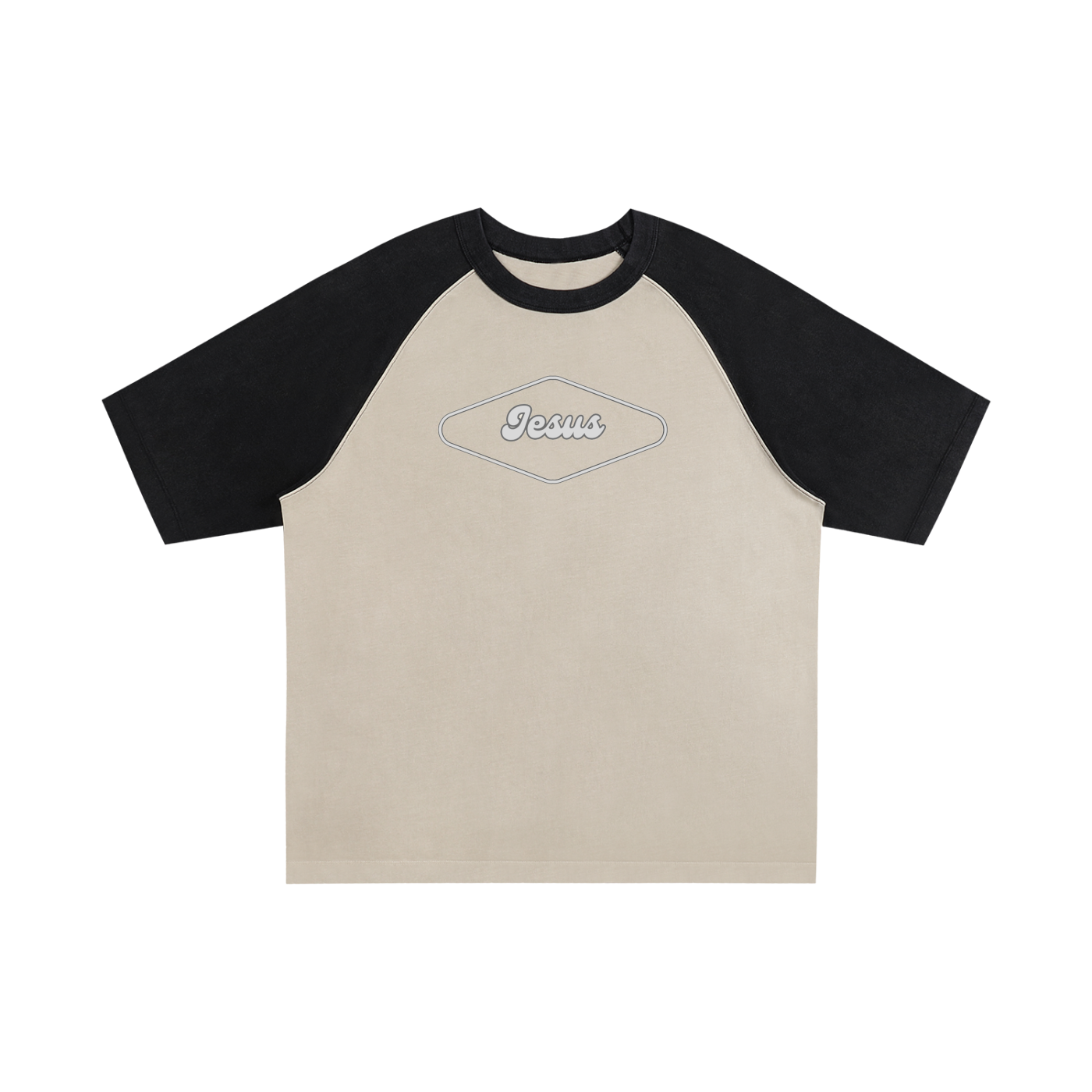 Jesus Raglan Sleeve T-Shirt