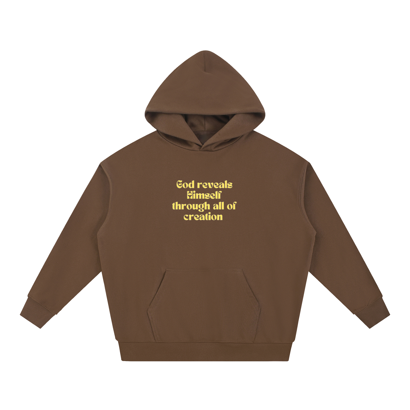 God Reveals Essential Heavyweight Hoodie