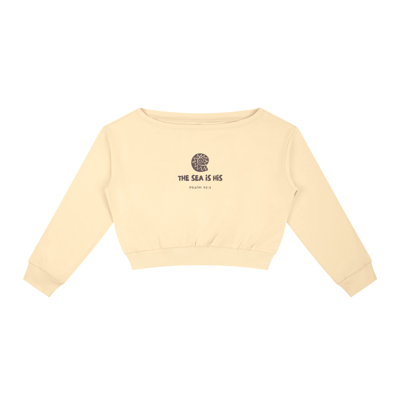 Women's Off-Shoulder Sweatshirt