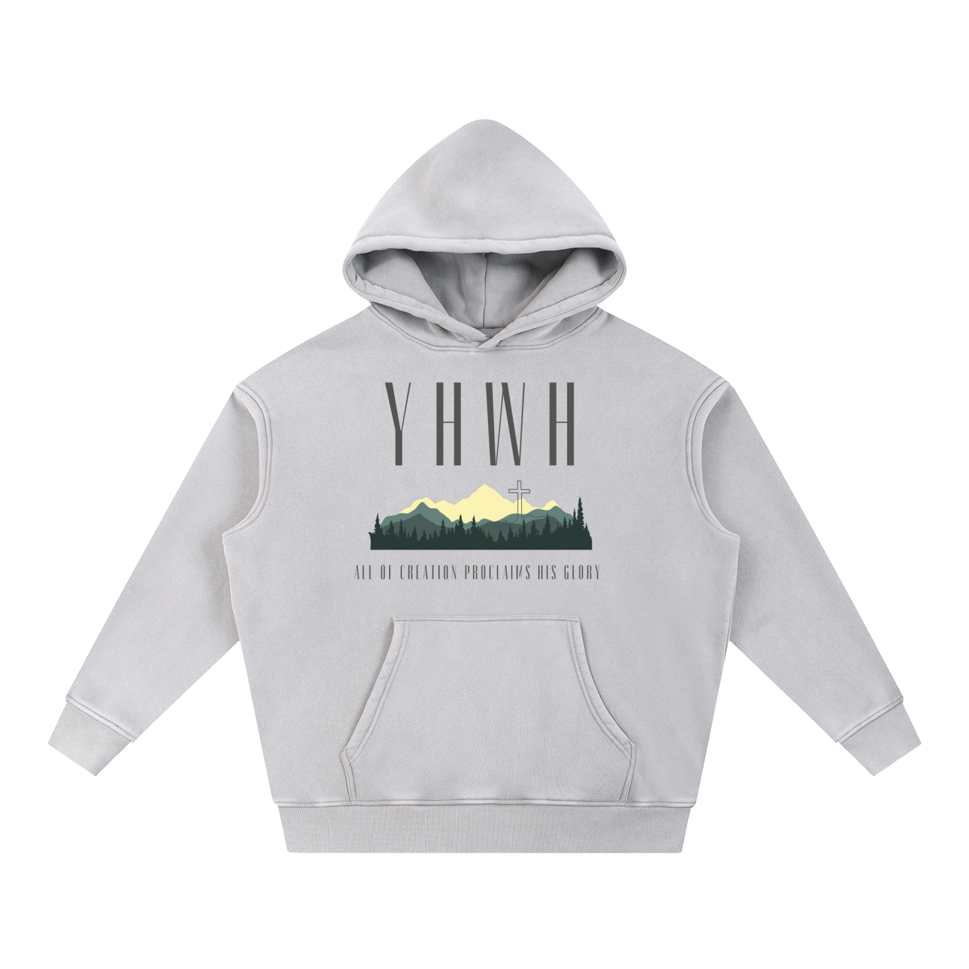 YHWH Fleece Oversize Hoodie