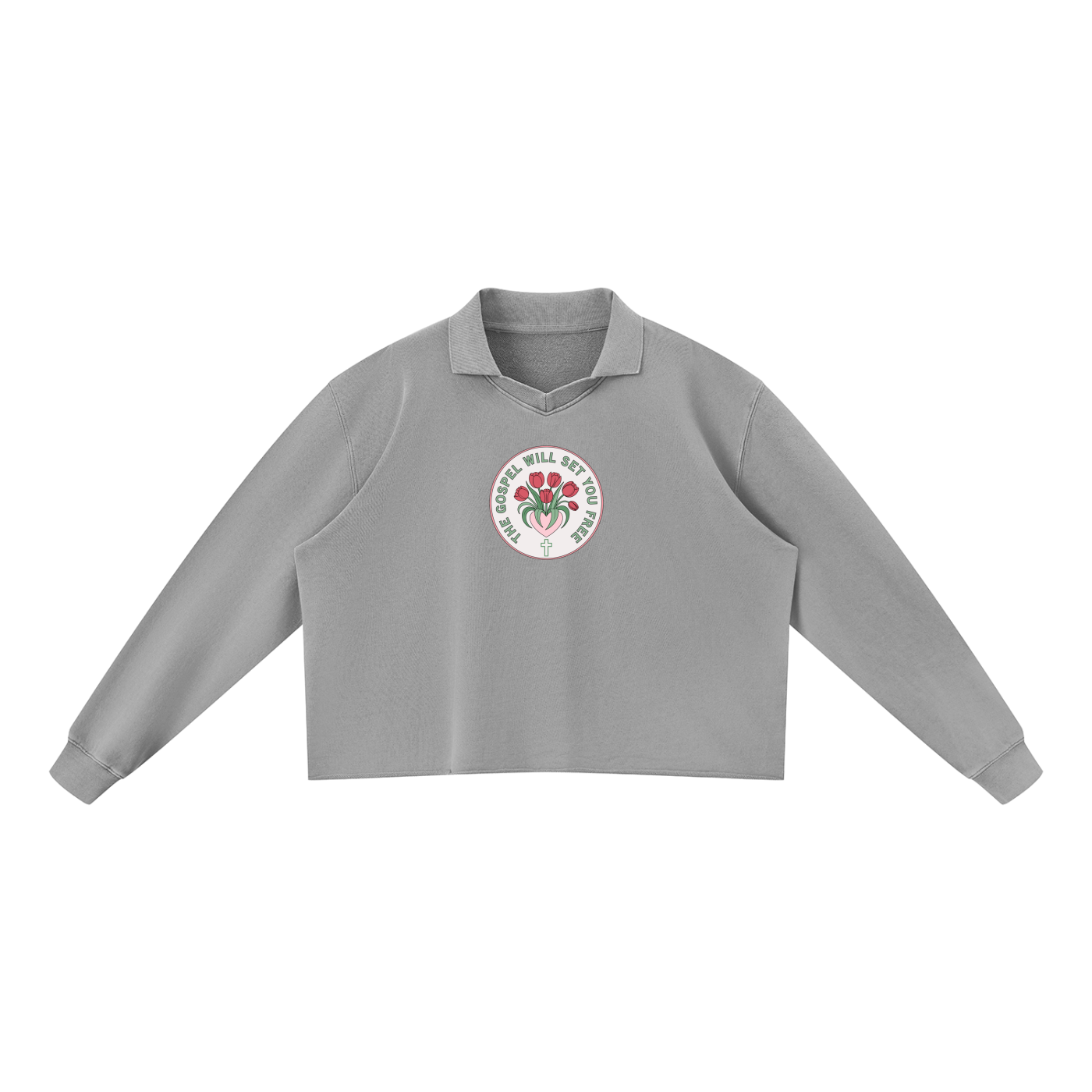 Unisex Mineral Wash Pullover Sweatshirt