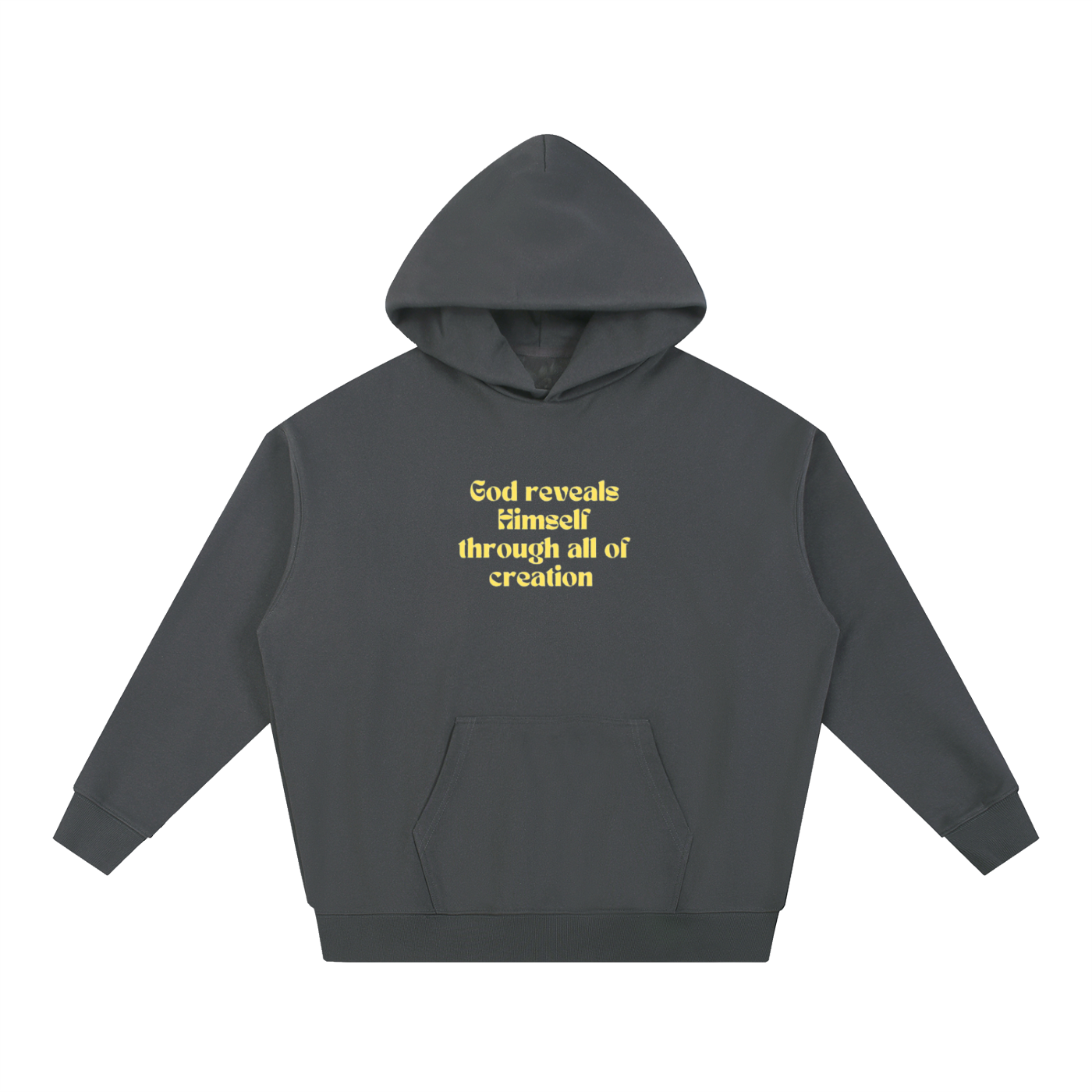 God Reveals Essential Heavyweight Hoodie