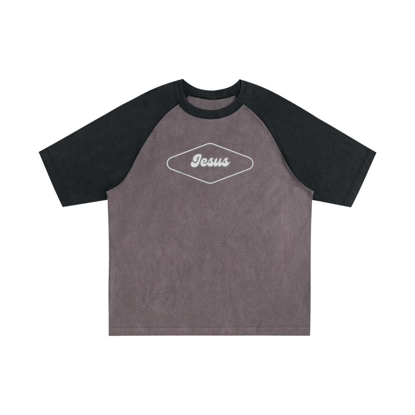 Jesus Raglan Sleeve T-Shirt