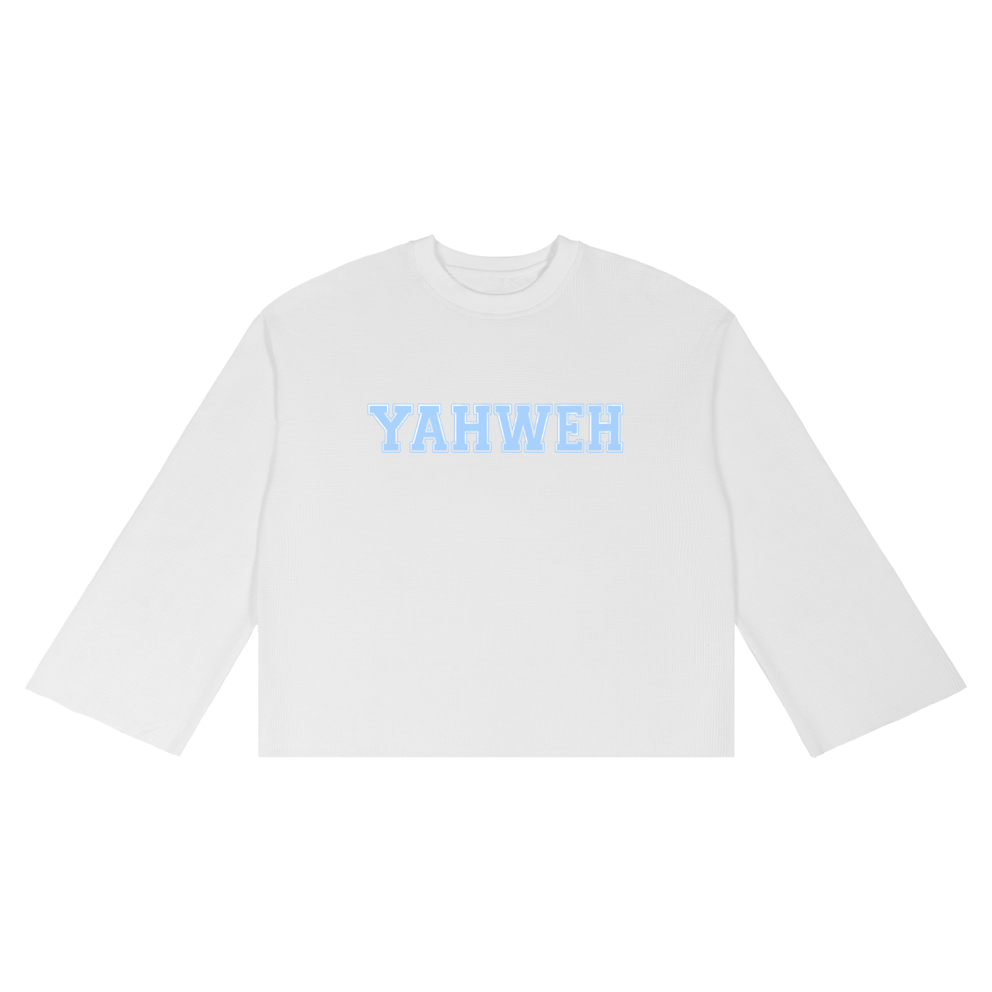 Yahweh Waffle Raw Edge T-Shirt