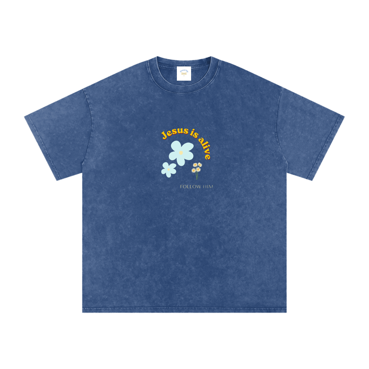 Jesus is Alive Oversized Cotton T-shirt