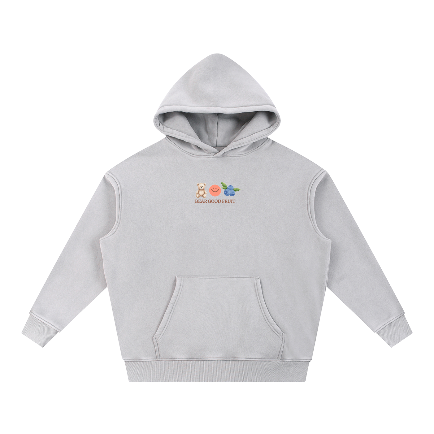 Bear Good Fruit Fleece Oversize Hoodie