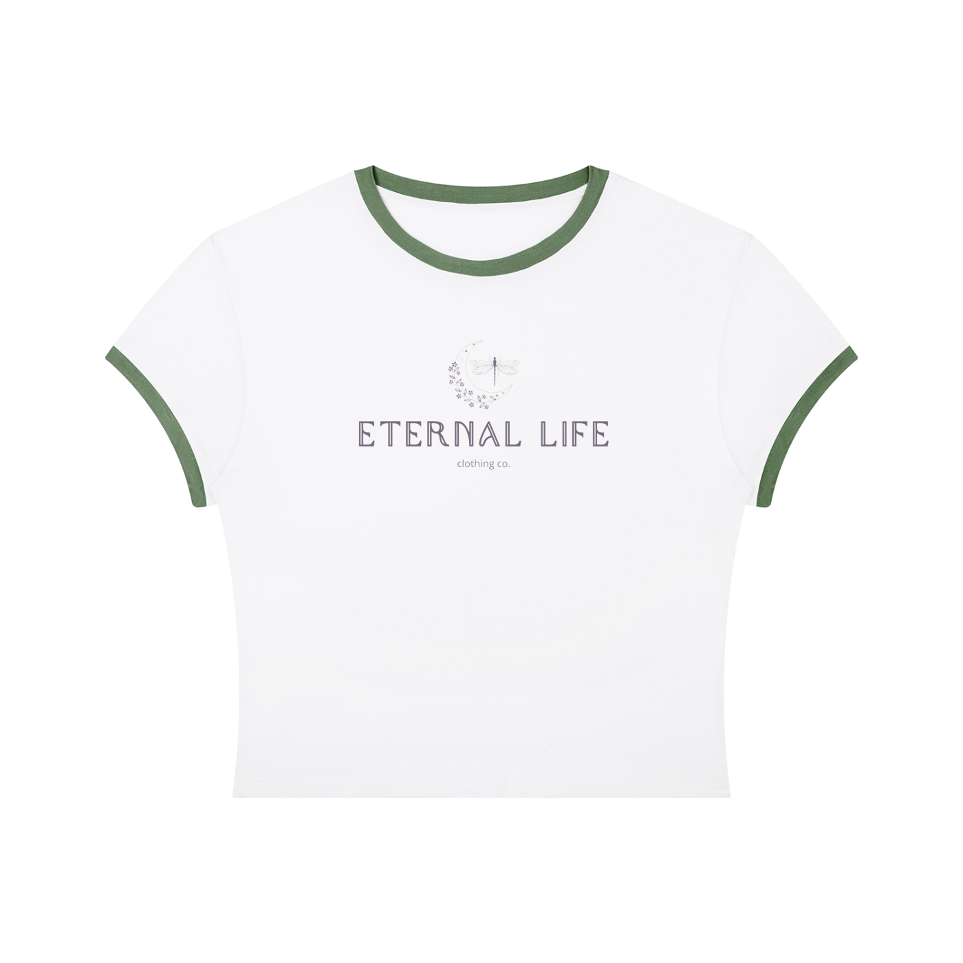 Eternal Life Slim Color Block T-Shirt