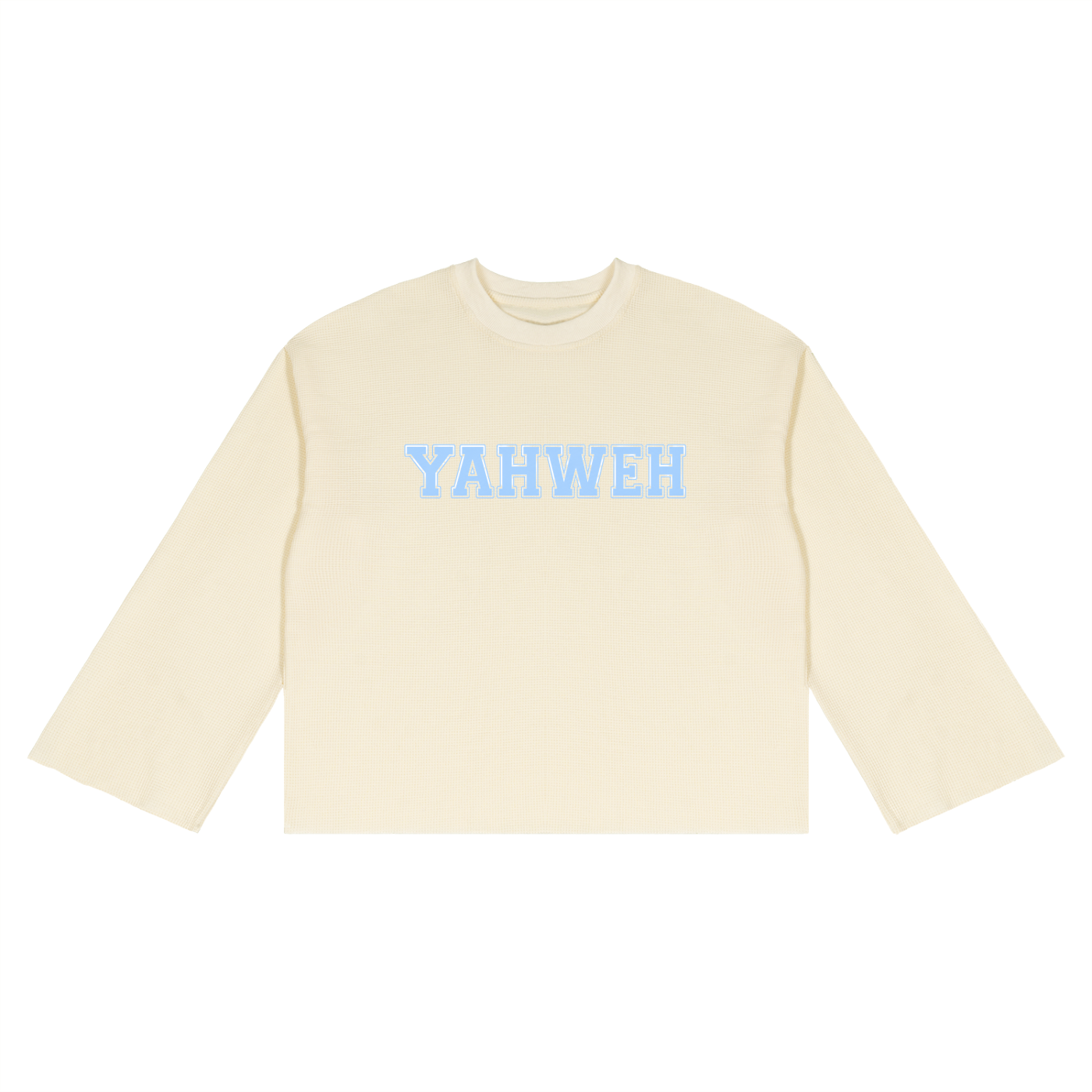 Yahweh Waffle Raw Edge T-Shirt