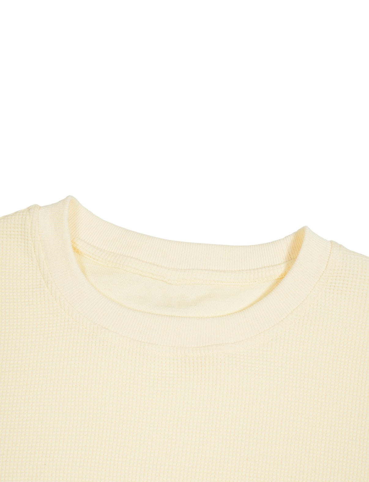 Yahweh Waffle Raw Edge T-Shirt