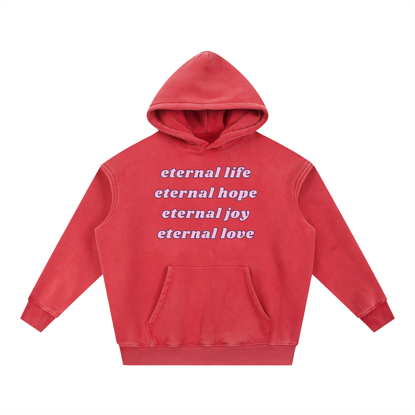Eternal Wash Fleece Oversize Hoodie