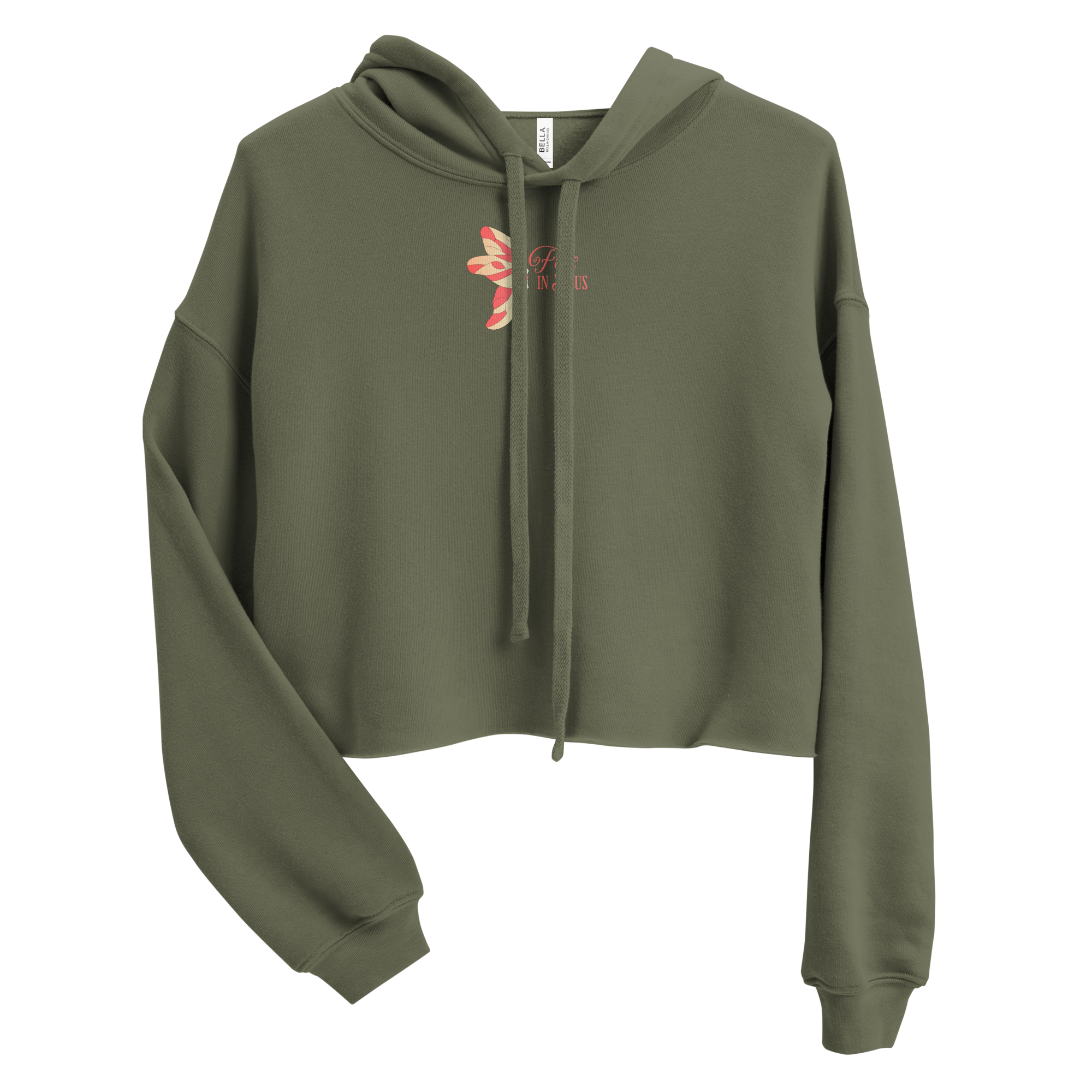 Free in Jesus Crop Hoodie